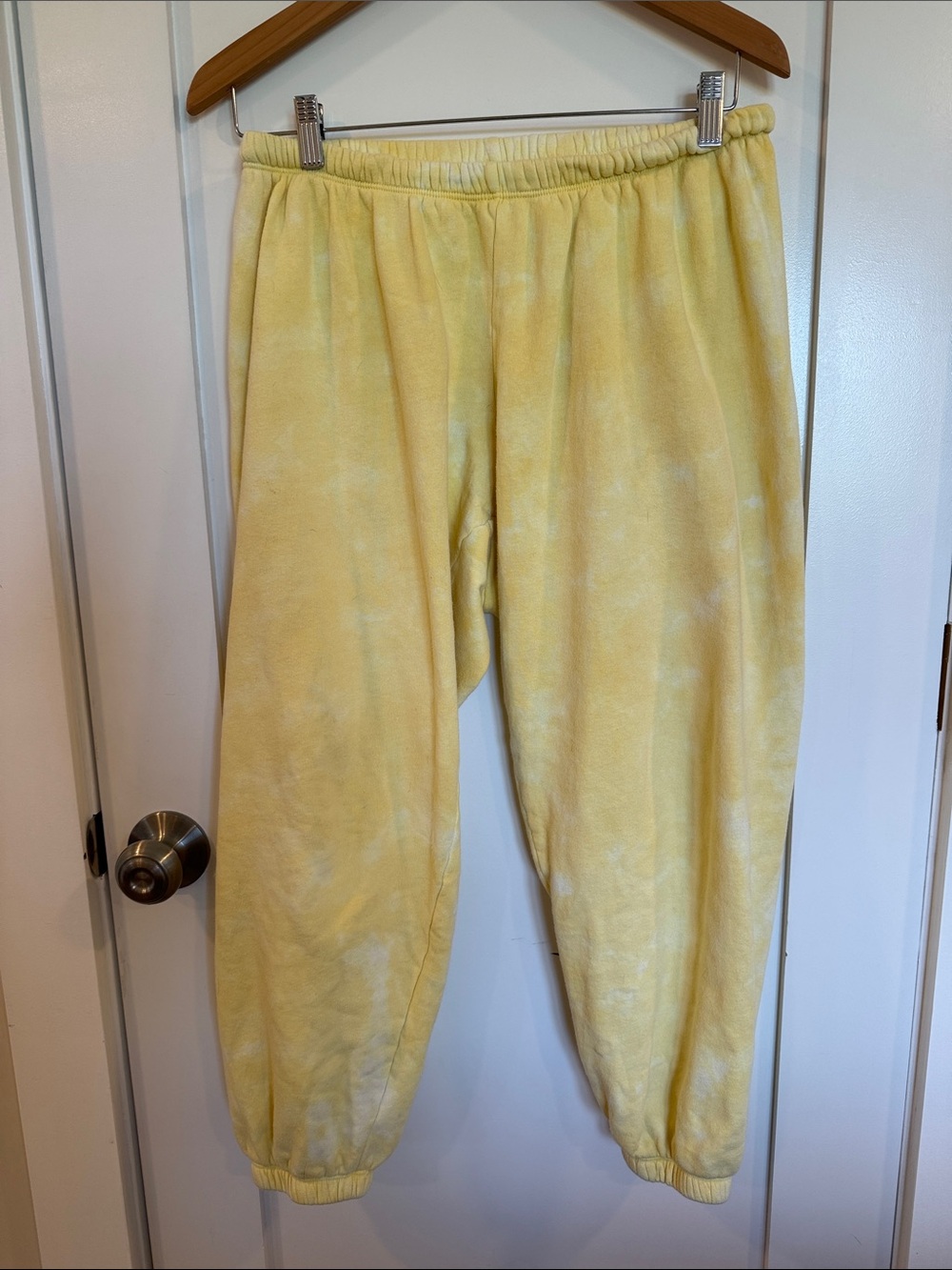 Honorine Yellow Women’s Sweatpants - Soft Elastic Waist
